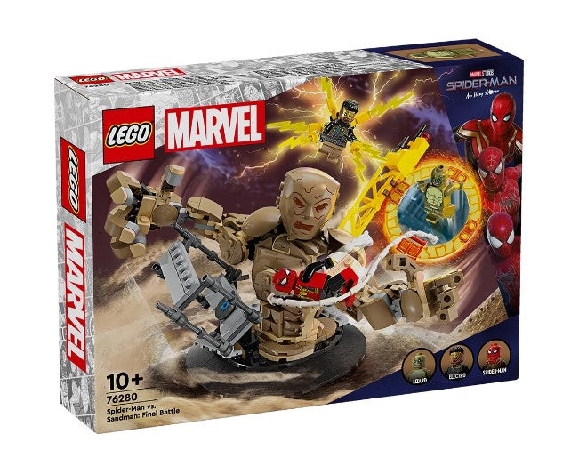 Lego® Super Heroes 76280 - Спайдърмен Срещу Пясъчния Човек: Последната Битка
