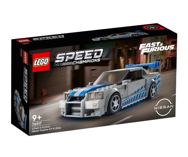 Lego® Speed Champions 76917 - Бързи И Яростни 2 Nissan Skyline Gt-R (R34)