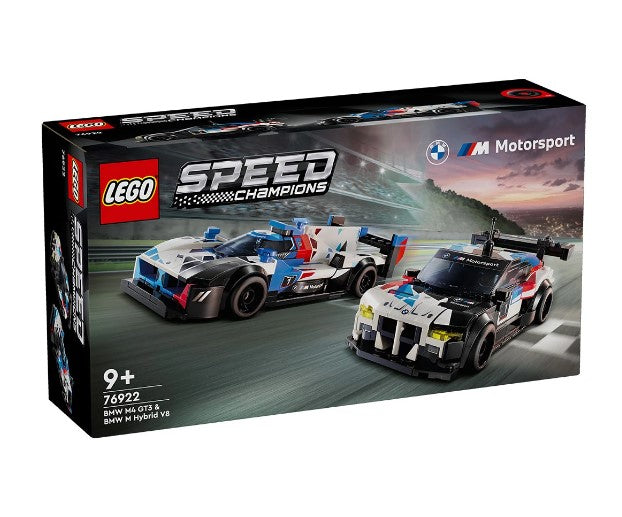 Lego® Speed Champions 76922 - Състезателни Коли Bmw M4 Gt3 И Bmw M Hybrid V8