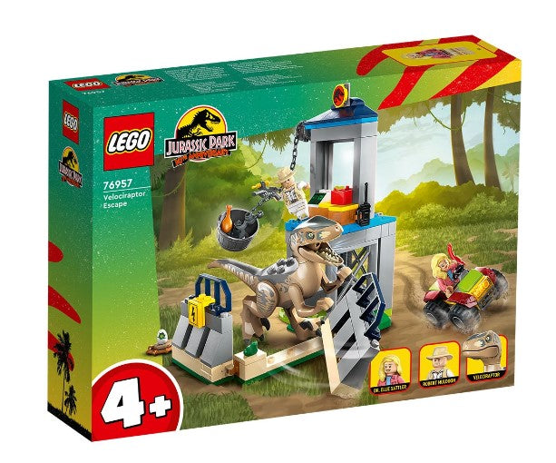 Lego® Jurassic World™ 76957 - Бягство На Велосираптор