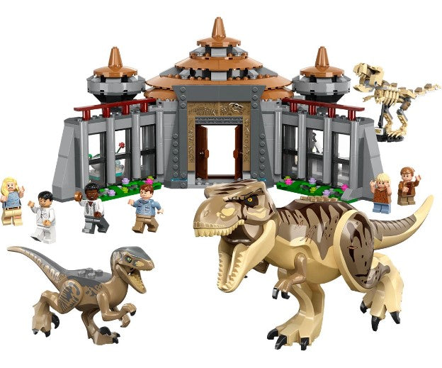 Lego® Jurassic World™ 76961 - Център За Посетители: Нападение На Тиранозавър Рекс И Раптор