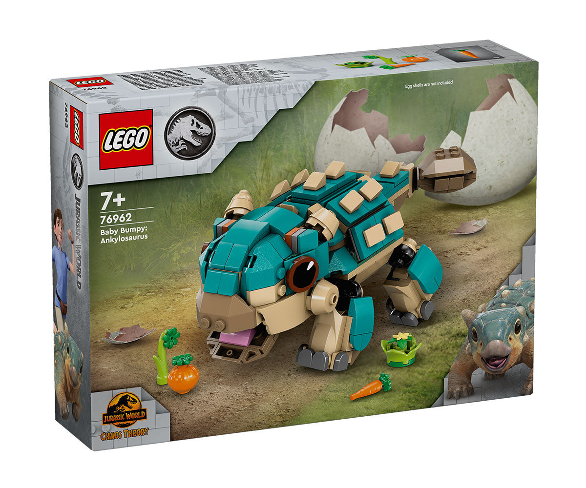 Lego® Jurassic World™ 76962 - Бебето Бъмпи: Анкилозавър