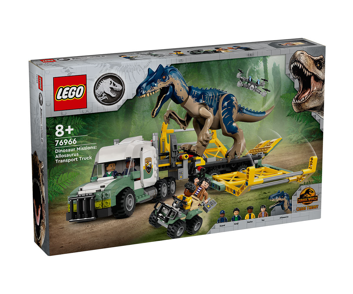 Lego® Jurassic World™ 76966 - Динозавърски Мисии: Превоз На Алозавър