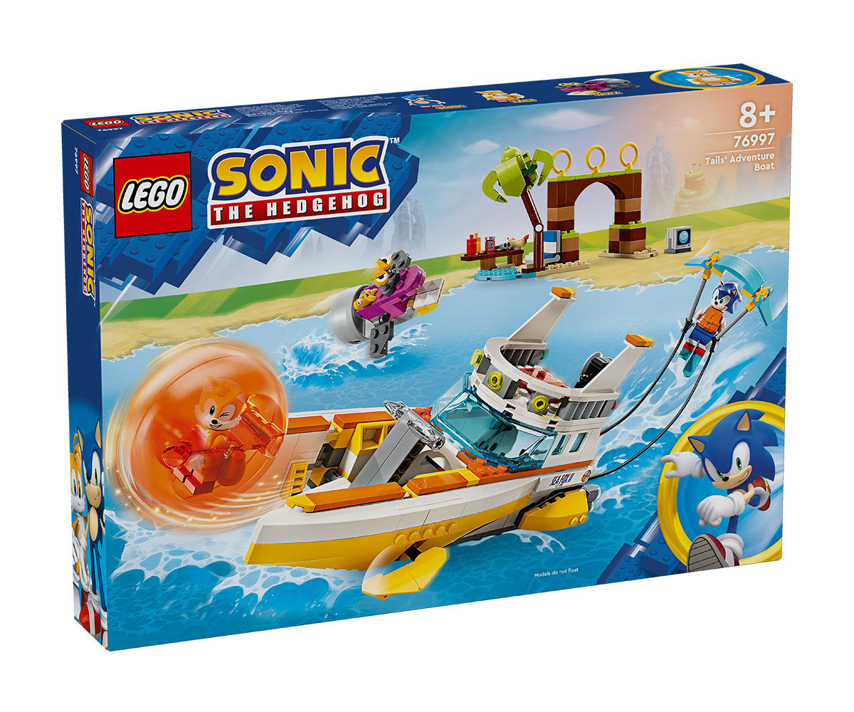 Lego® Sonic The Hedgehog™ 76997 - Приключенската Лодка На Тейлс