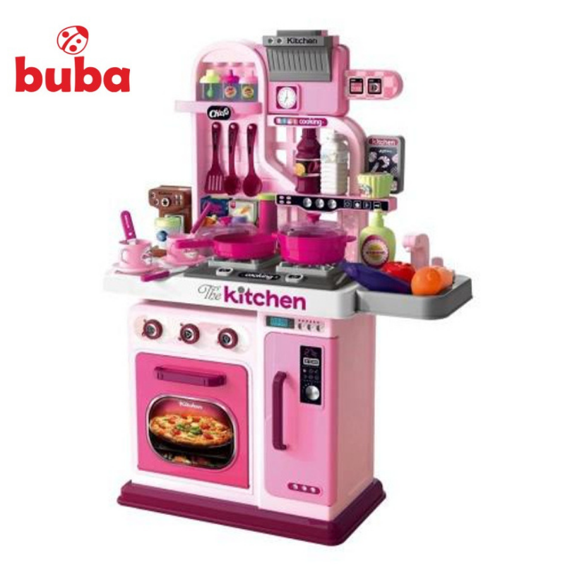 Bucătărie pentru copii Buba Kitchen Chef Pink 008-969