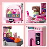 Bucătărie pentru copii Buba Kitchen Chef Pink 008-969