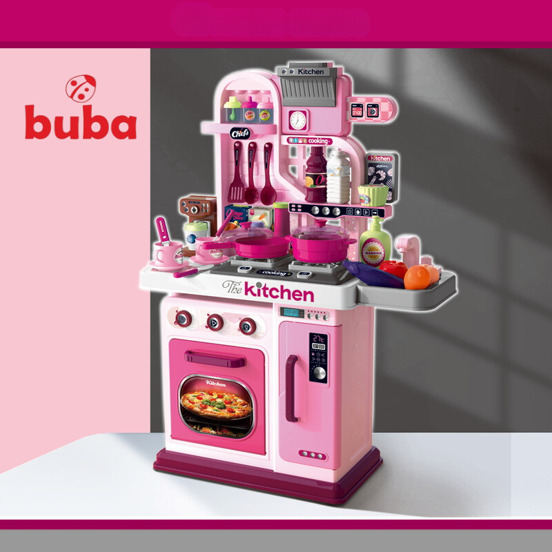 Bucătărie pentru copii Buba Kitchen Chef Pink 008-969