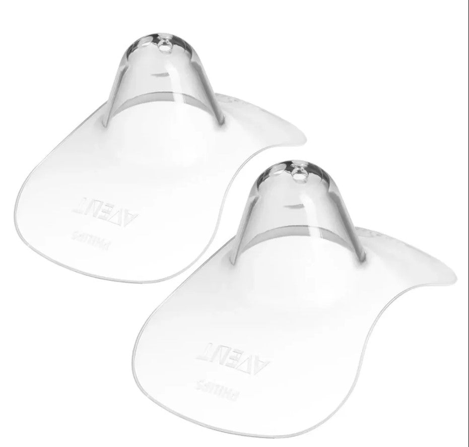 Протектори За Зърна - Средни + Стерилизаторна Кутия - Протектори За Гърди - Philips Avent - BebeMama