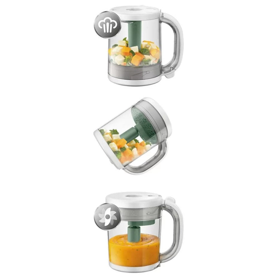 Blender 4 în 1 pentru mâncare sănătoasă pentru bebeluși