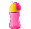 Philips Avent szívószálas itatópohár 300 ml, 12hó+, rózsaszín SCF798/02