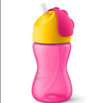Philips Avent szívószálas itatópohár 300 ml, 12hó+, rózsaszín SCF798/02