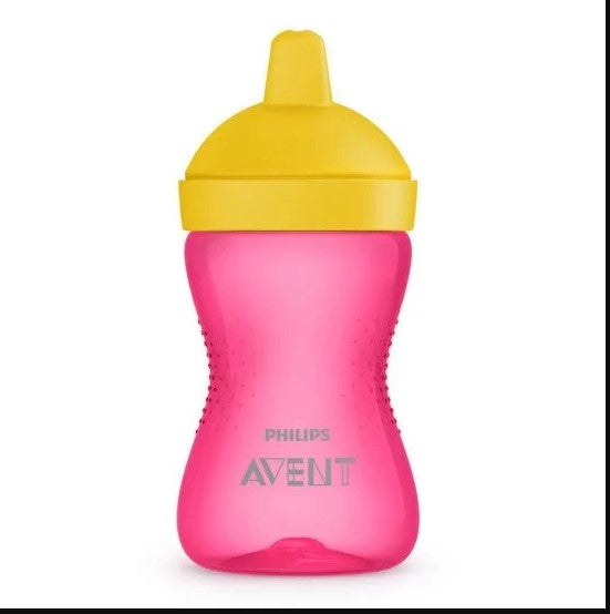 Philips Avent SCF804/04 Cseppmentes itatópohár kemény csőrrel, 300 ml, 18 hónapos kortól, piros