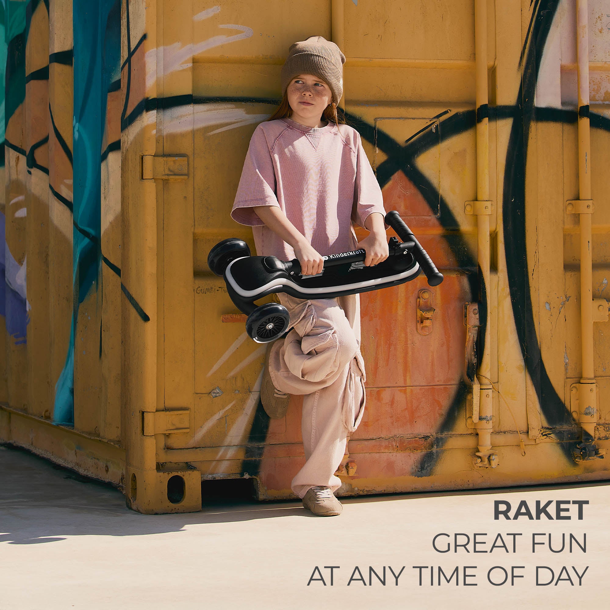 Trotineta Kinderkraft Raket Roz