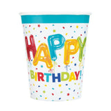 Хартиени Чаши 8бр. Happy Birthday Unique