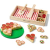 0167 Дървена Пица - Дървени Играчки - Melissa And Doug - BebeMama