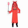 Costum de diavol cu cap mare 6-8 ani