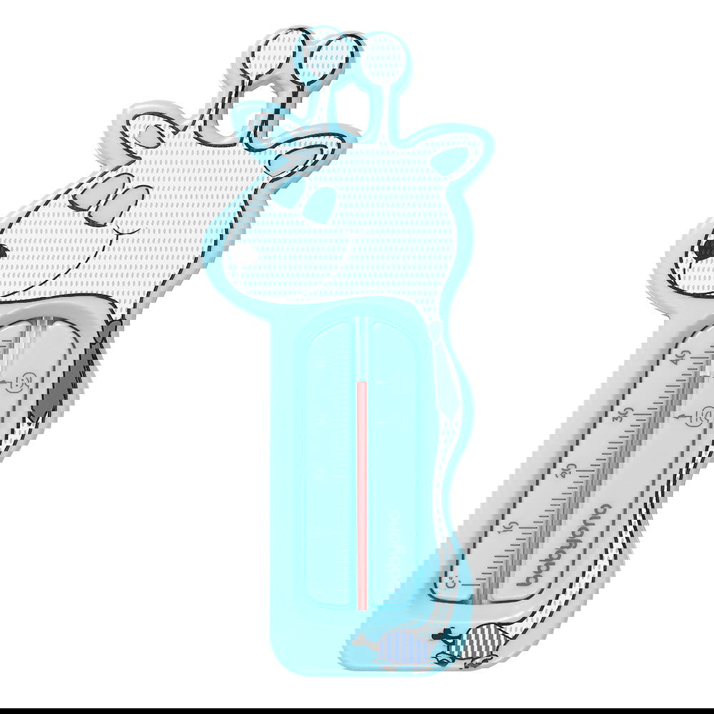 775/01 Термометър За Баня Жираф Сърца Син --- BebeMama