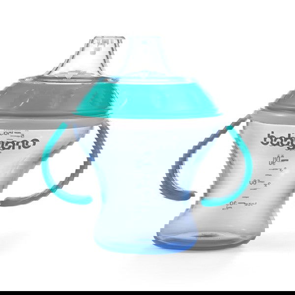 1456/01 Неразливаща Чаша Мек Накр.180Мл Тюркоаз --- BebeMama