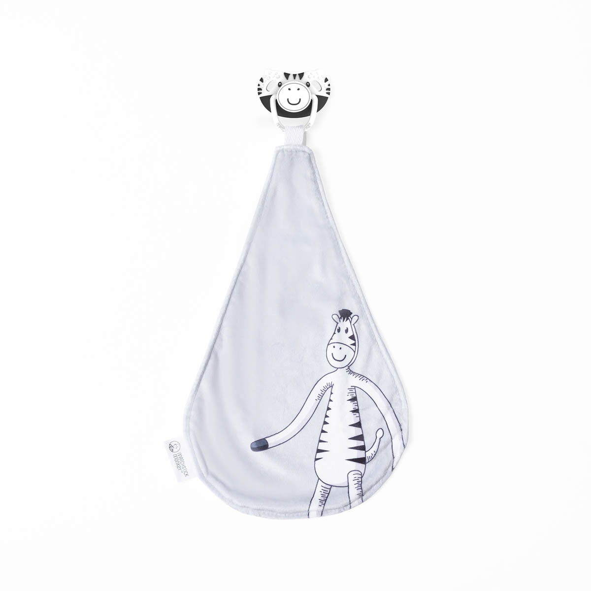 Matchstick Monkey Комплект All In 1 Залъгалка И Комфортер - Ziggy Zebra