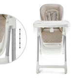 Tulo Столче За Хранене Beige Kinderkraft