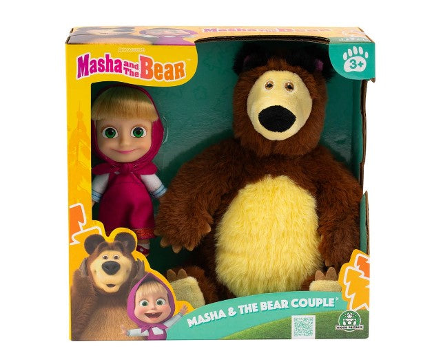 Маша И Мечока - Комплект Маша И Мечока 20 См - Играчки - Comsed - BebeMama