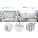 0239 Обиколник Air Бял 360 Cm - Обиколници - Baby Matex - BebeMama