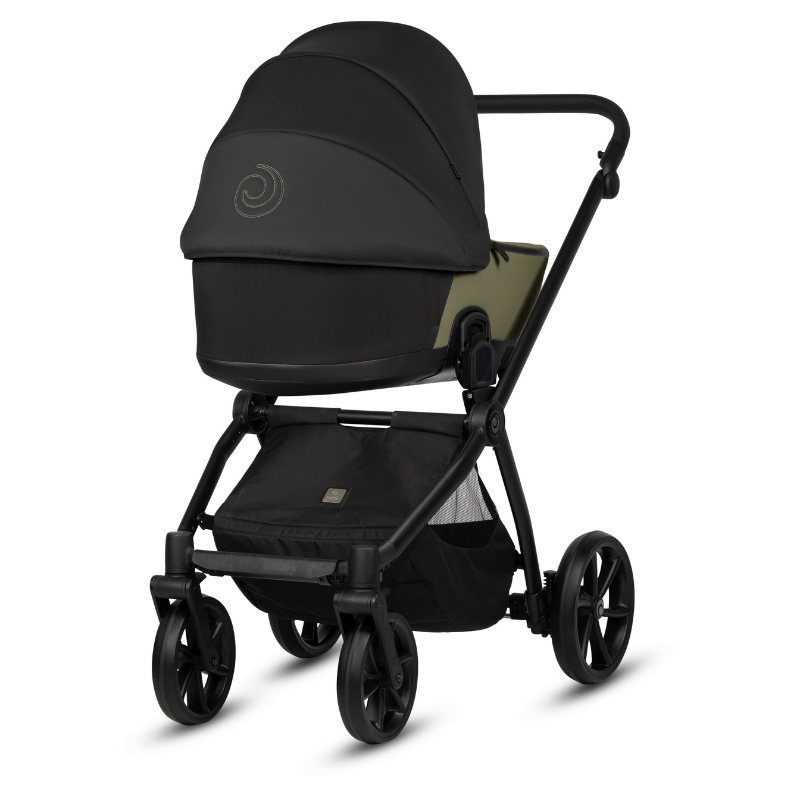Tutis Mio 3+ Leather Бебешка Количка 2В1 025 Olive