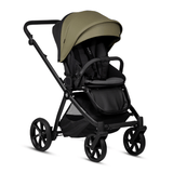 Tutis Mio 3+ Leather Бебешка Количка 2В1 025 Olive