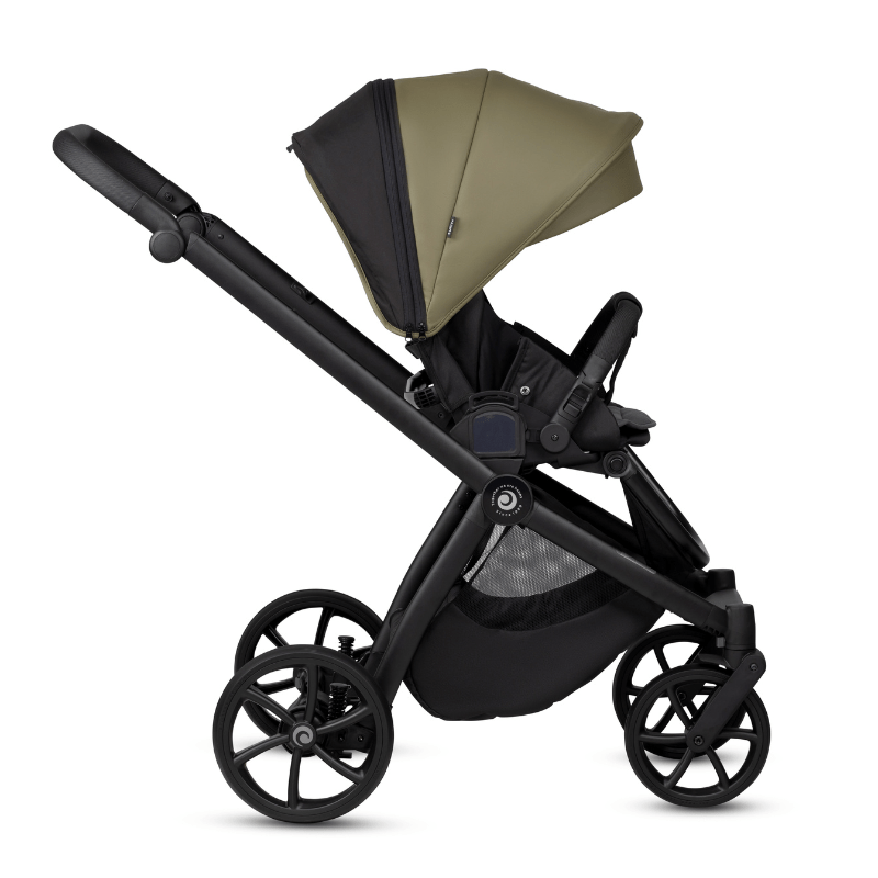 Tutis Mio 3+ Leather Бебешка Количка 2В1 025 Olive