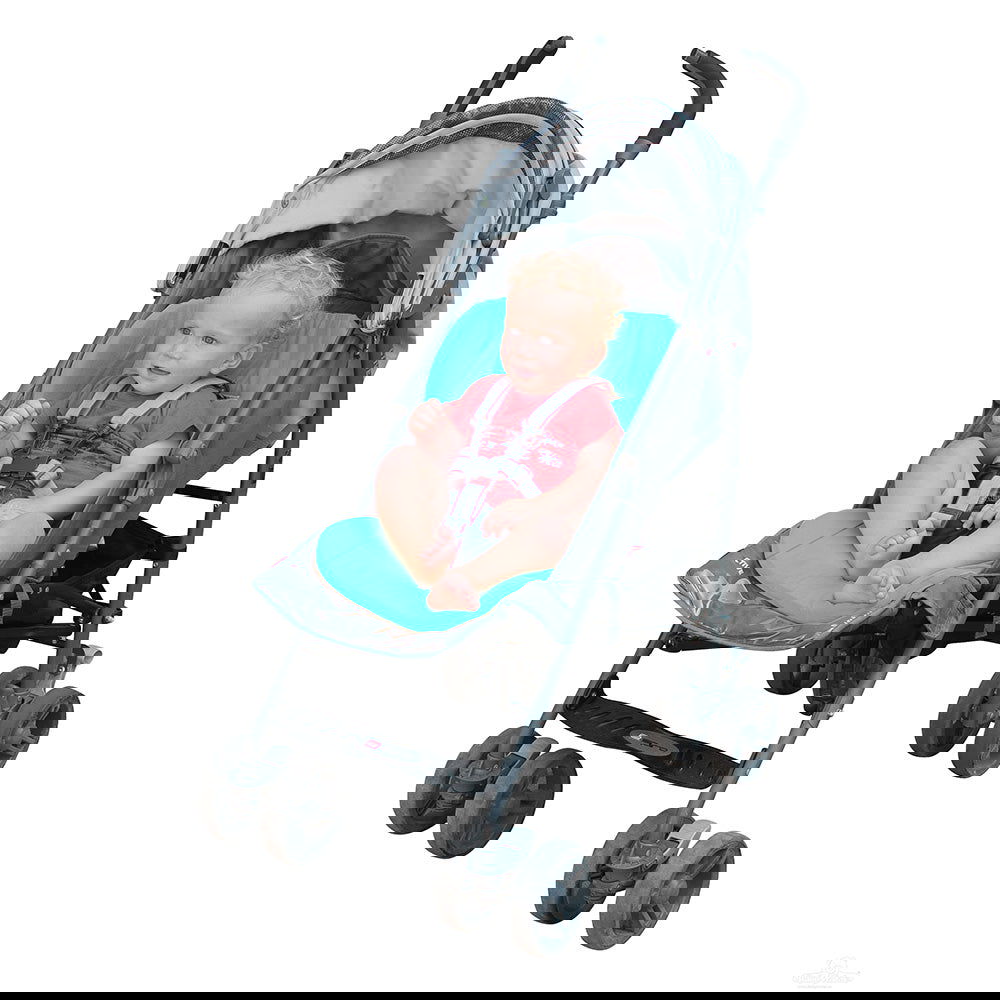 0270 Подложка За Количка И Столче Renis Синя --- BebeMama