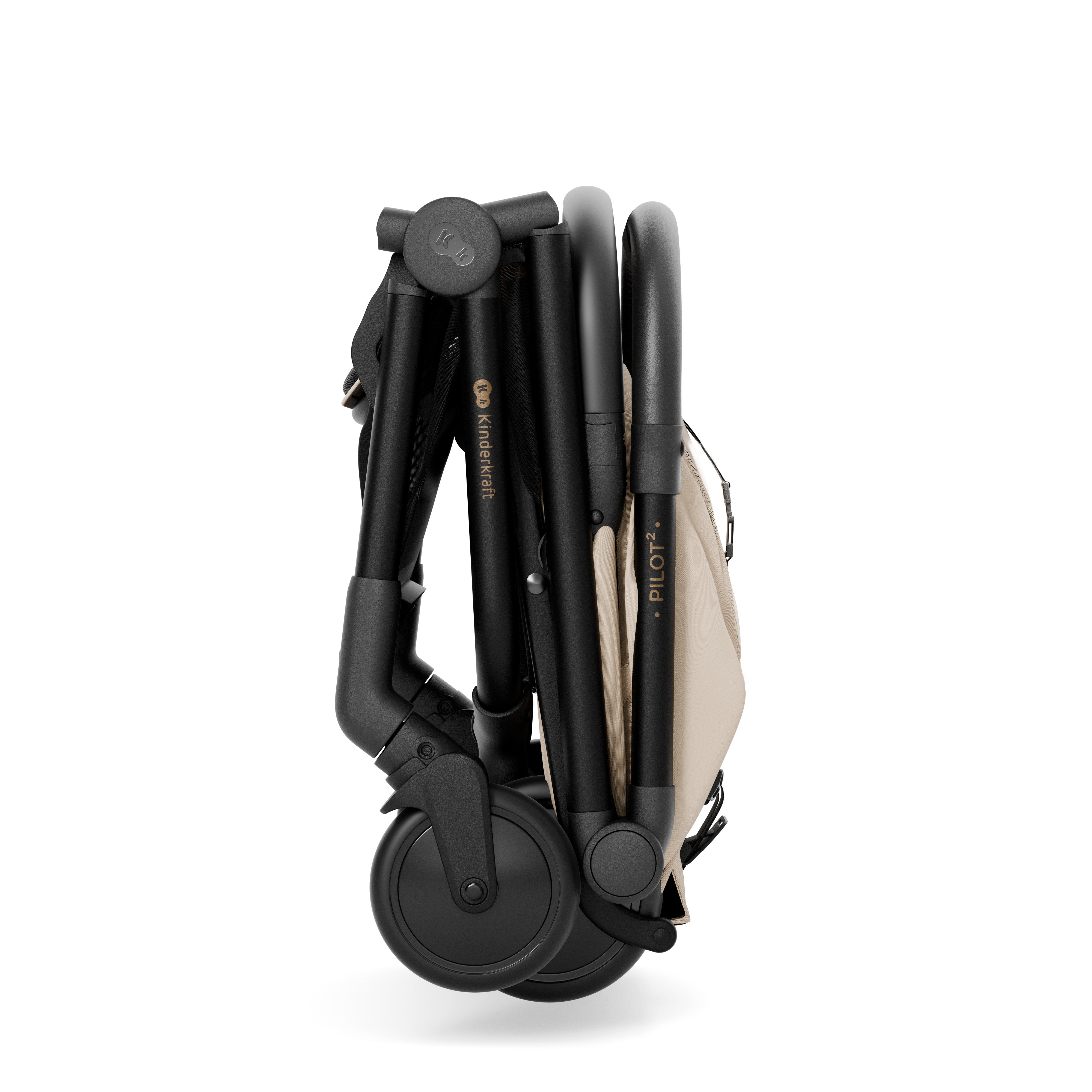Pilot 2 Бебешка Количка Soft Beige Kinderkraft