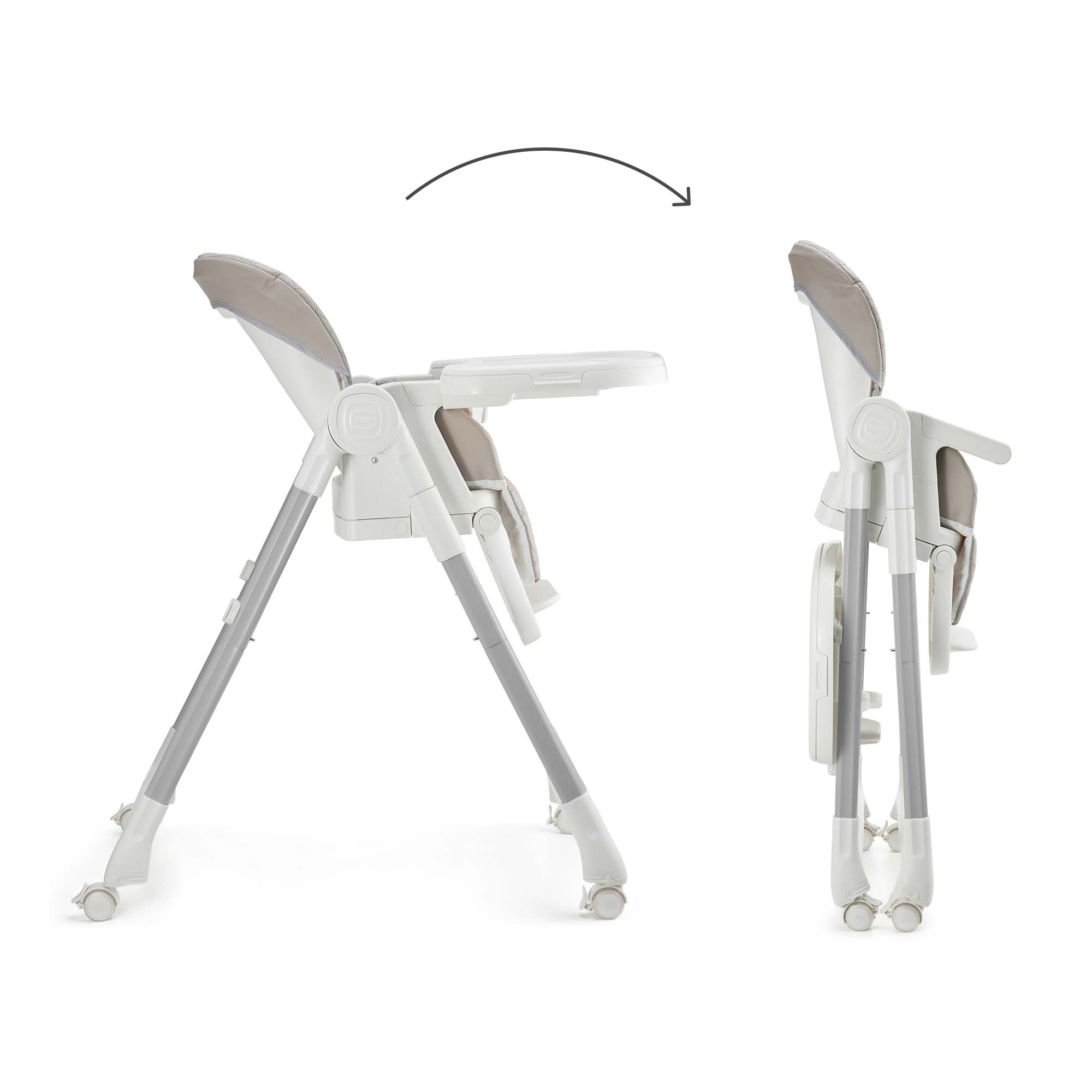 Tulo Столче За Хранене Beige Kinderkraft