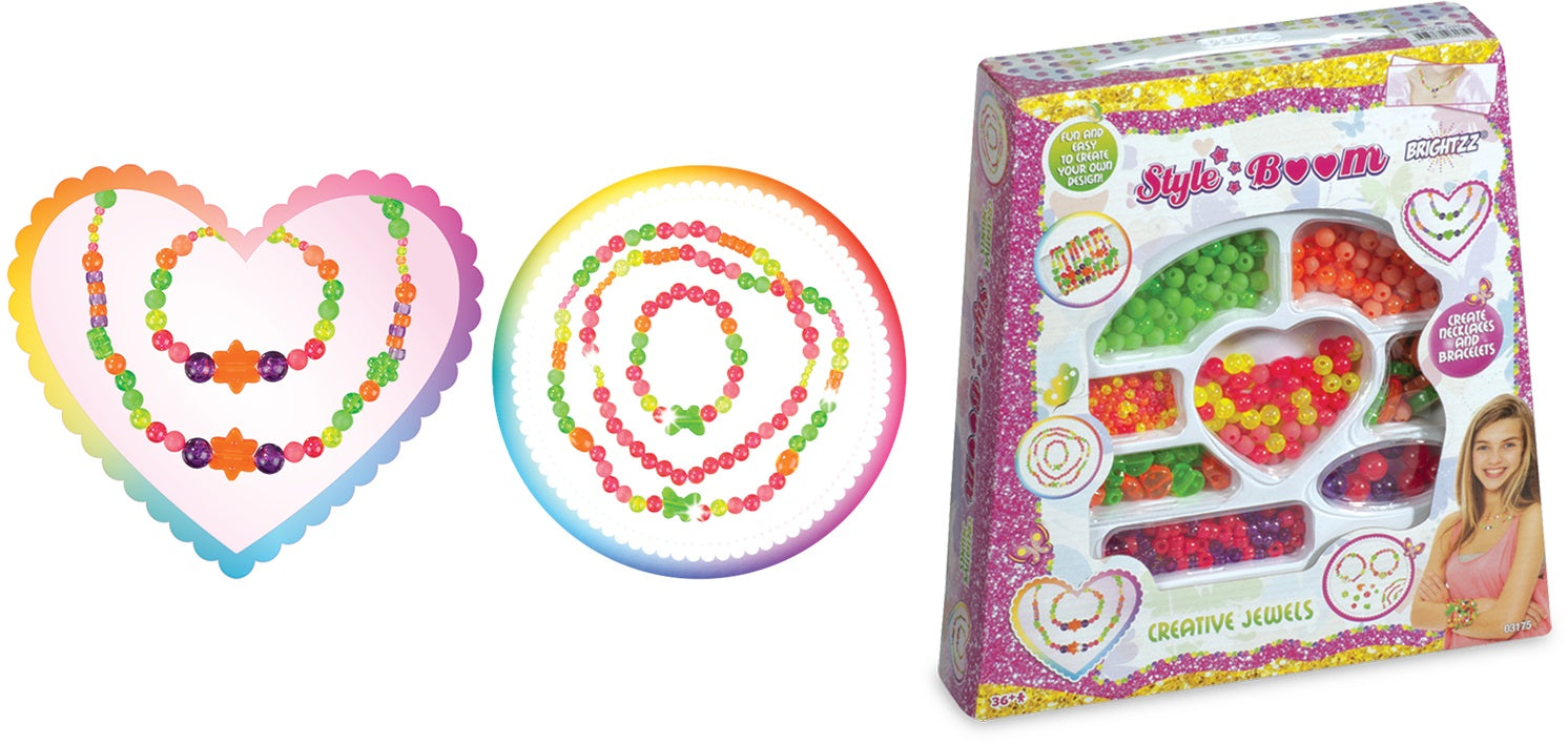 Set de bijuterii creative cu mărgele DIY 25x5x25