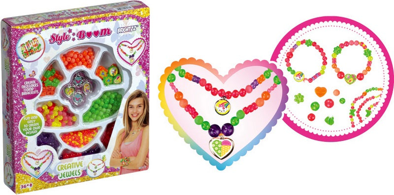 Set de bijuterii creative cu mărgele DIY 25x5x29