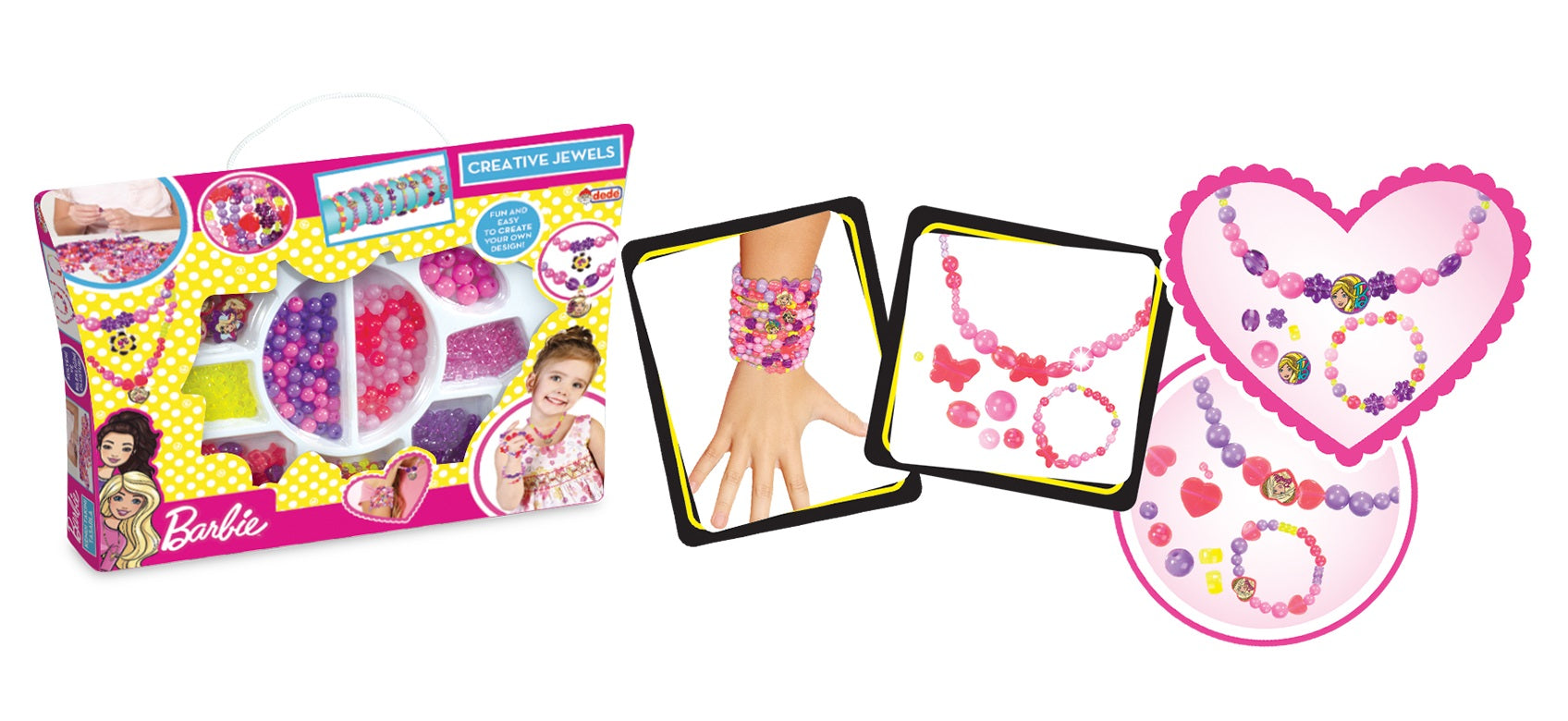 БарбиКреативен Комлект Направи Си Сам Бижута С Мъниста 33Х6Х21