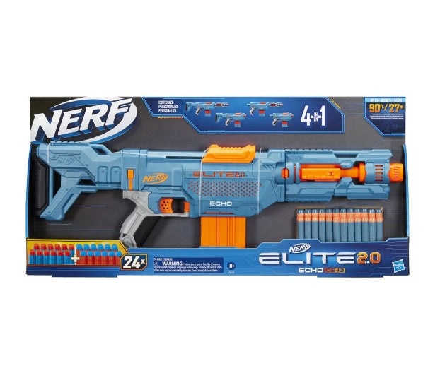 Нърф - Elite 2.0 Echo Cs 10 - Играчки - Оръжия - Hasbro - BebeMama