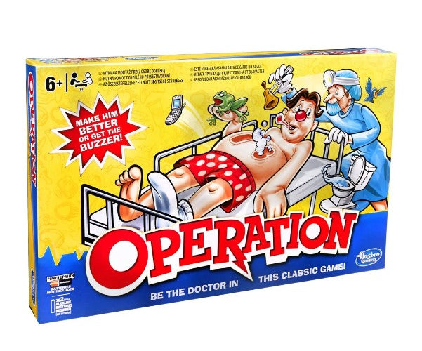 Игра - Операция - Занимателни Играчки - Hasbro - BebeMama