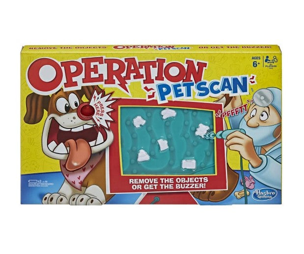Игра - Операция: Скенер За Домашни Любимци - Занимателни Играчки - Hasbro - BebeMama