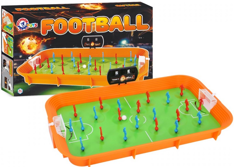 Настолна Игра Футбол С Пружинки 52Х31Х8 С Табло За Отбелязване На Резултата - Занимателни Играчки - Thesmileofyourbaby - BebeMama
