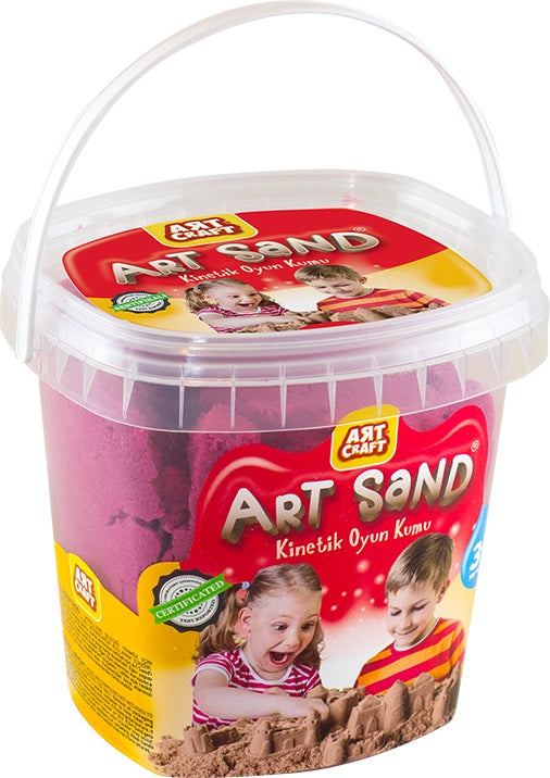 Nisip Kinetic 400 Gr 5 Culori 11X10X11 Natural Maro Roz Albastru Verde Mov