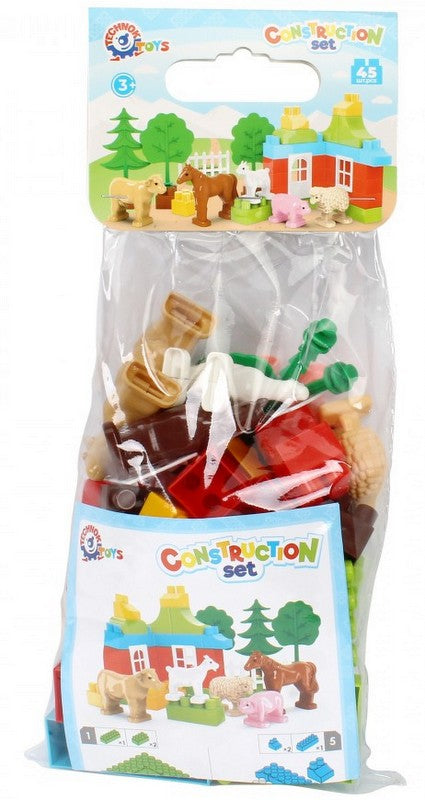 Fermă Constructor cu animale într-un plic 37X15X11