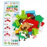 Fermă Constructor cu animale într-un plic 37X15X11