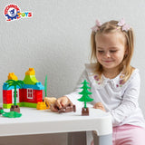 Fermă Constructor cu animale într-un plic 37X15X11