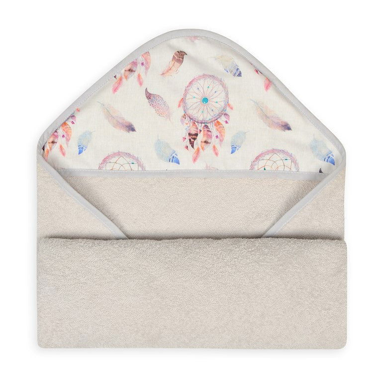 0343-42B Хавлия С Качулка Maxi Print 100X100 - Хавлии - Baby Matex - BebeMama