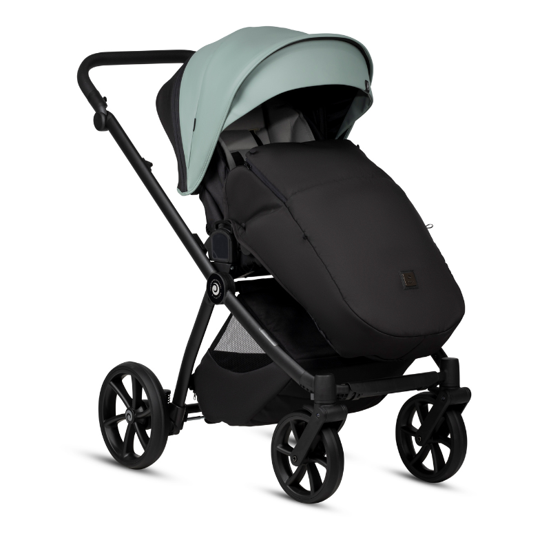 Tutis Mio 3+ Leather Бебешка Количка 2В1 039 Sage