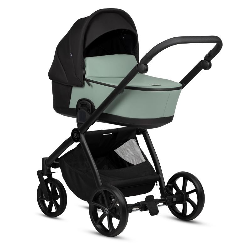 Tutis Mio 3+ Leather Бебешка Количка 2В1 039 Sage