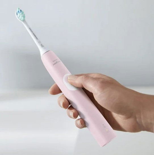 Philips Sonicare Ел. Четка За Зъби 4300 Protectiveclean Hx6806/03 Brushsync - Розов+Кутия --- BebeMama