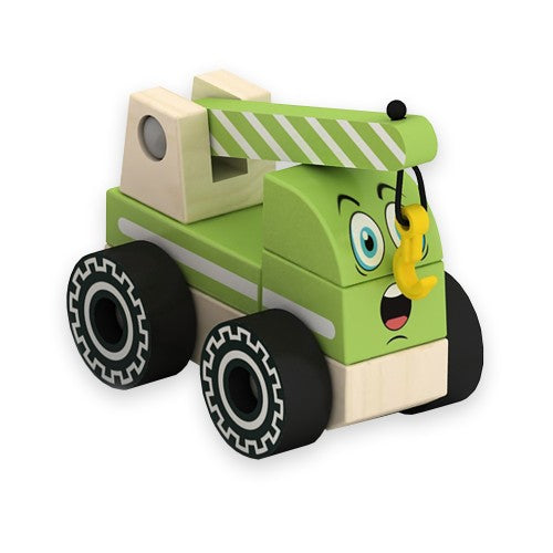 Дървена Играчка За Сглобяване Кран Smartbaby