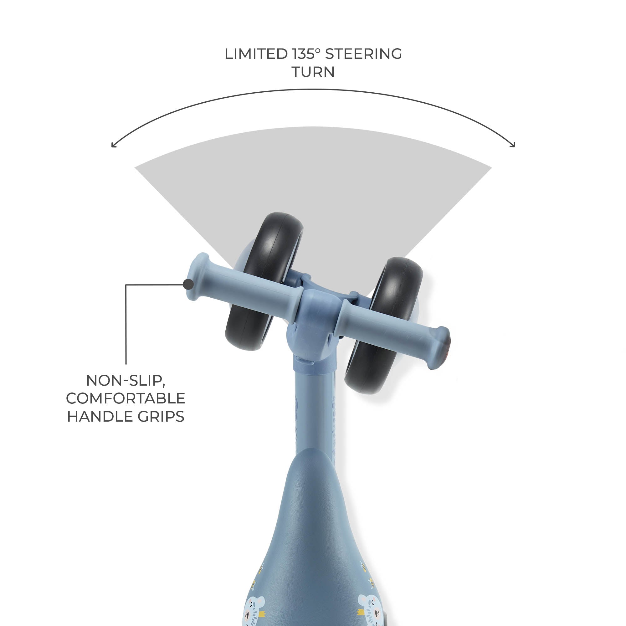 Cutie Flash Колело За Баланс Blue Kinderkraft