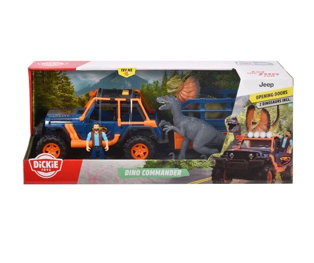 Dickie - Сет Джип С Ремарке И Динозавър